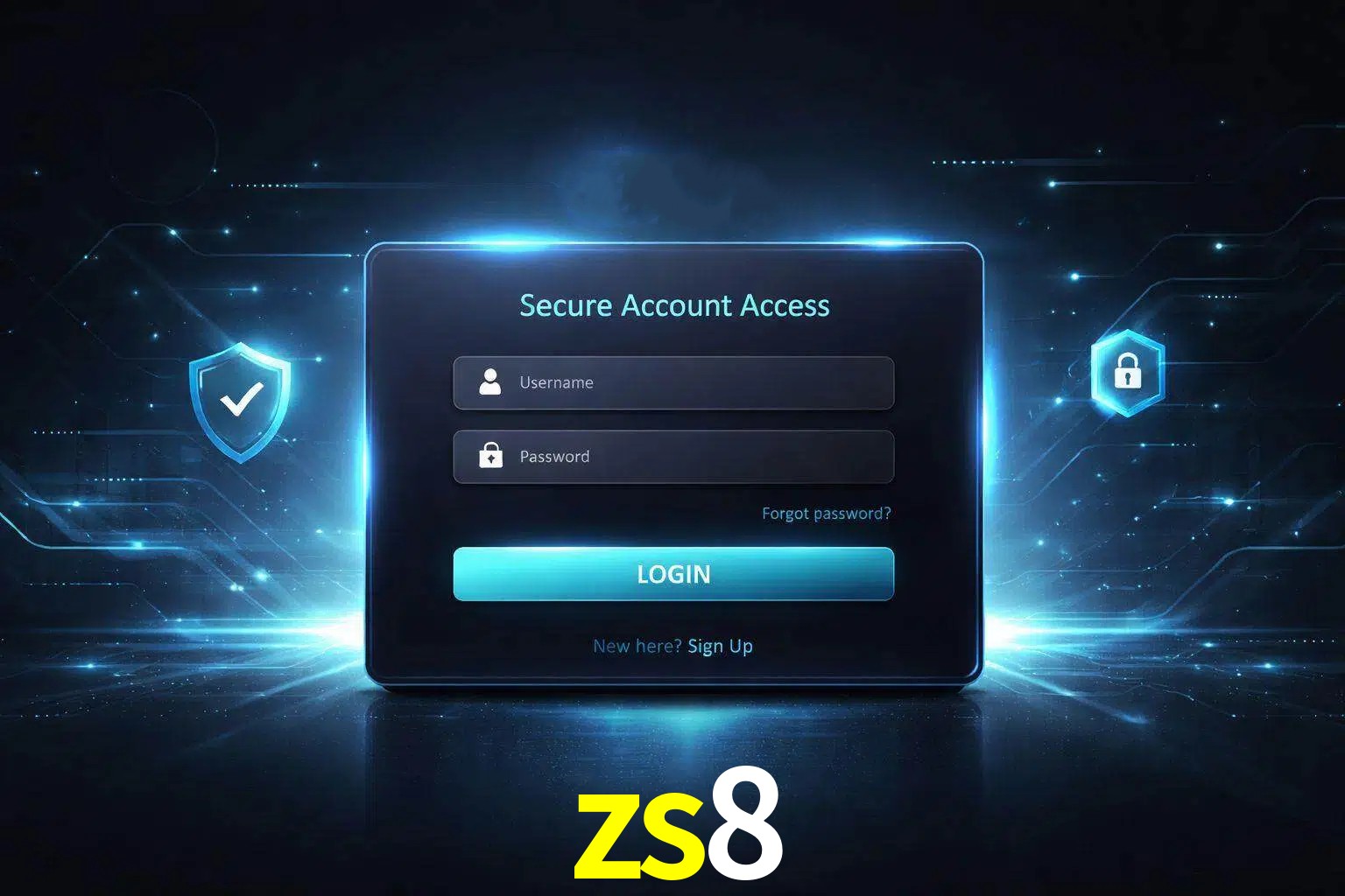 Pantalla de inicio de sesión de cuenta zs8 para usuarios en México